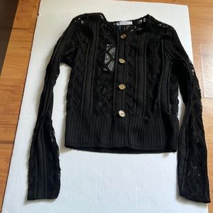 Zara lace cardigan